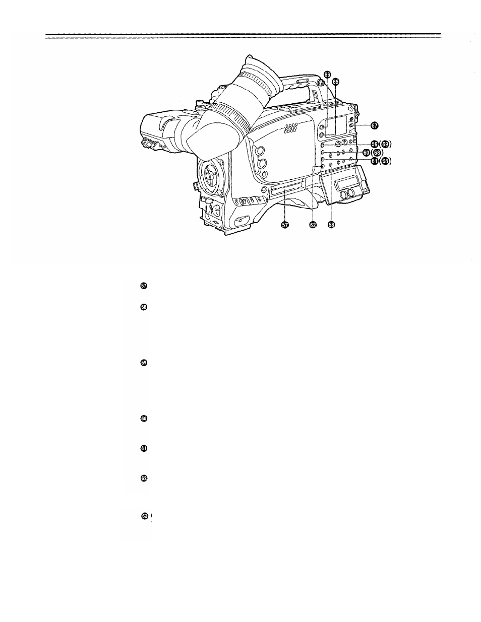 Menu operation section, Time code-related section, Controls and their functions | Panasonic AJ-D700P User Manual | Page 20 / 136