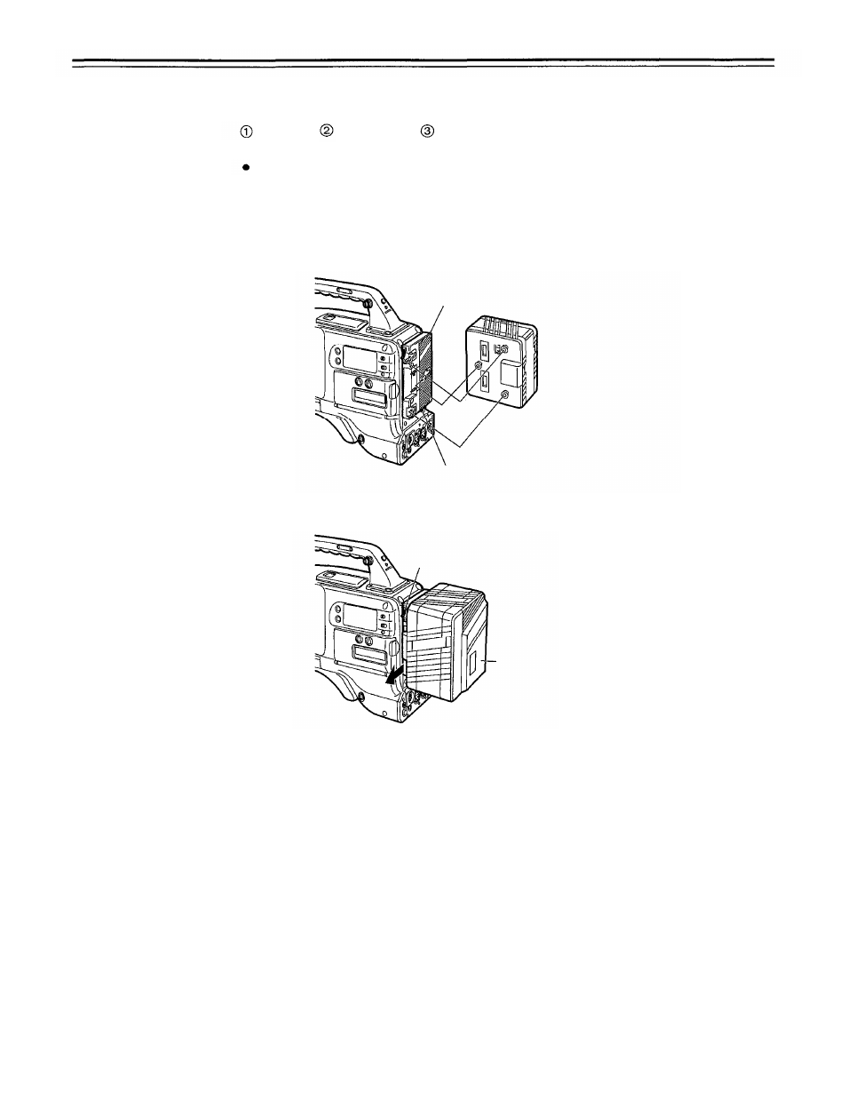 Power supply, Using an anton bauer battery pack | Panasonic AJ-D700P User Manual | Page 23 / 136