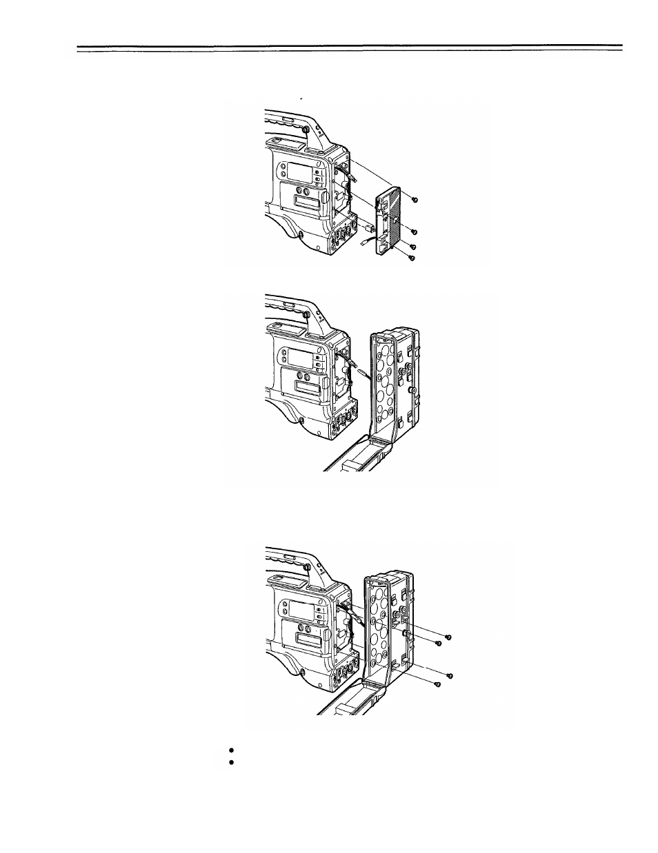 Using the panasonic au-bp402 battery pack, Power supply | Panasonic AJ-D700P User Manual | Page 24 / 136