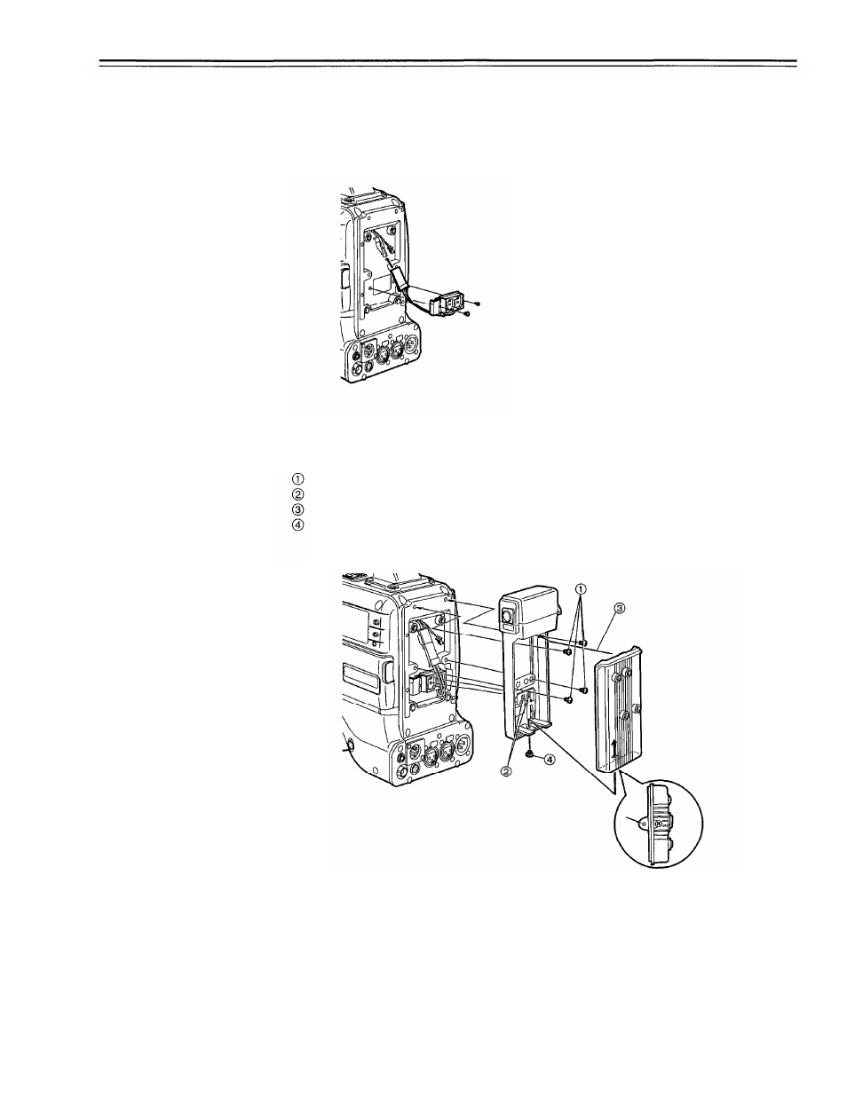 Using a sony battery pack, Power supply | Panasonic AJ-D700P User Manual | Page 26 / 136