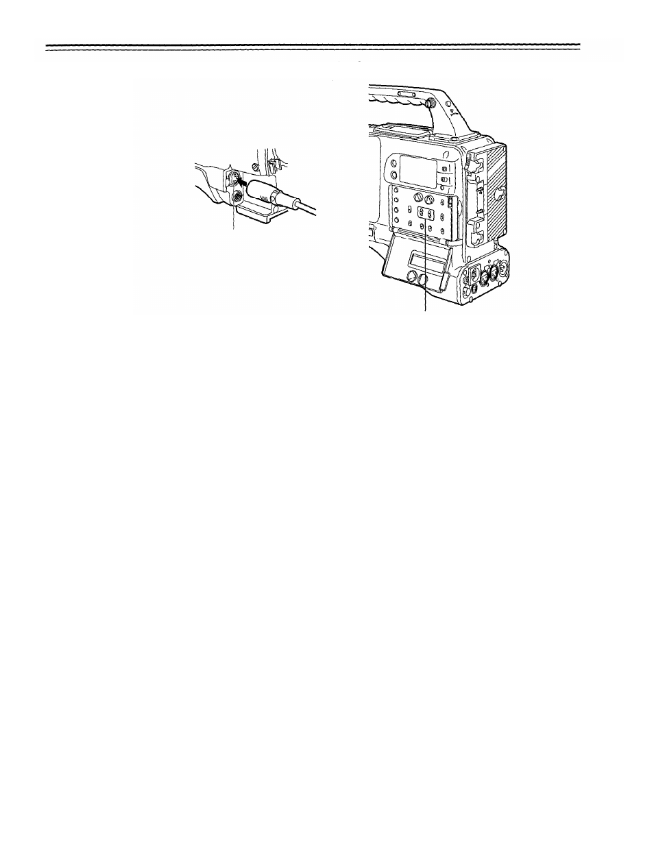 Using the microphone not mounted to the main unit | Panasonic AJ-D700P User Manual | Page 39 / 136