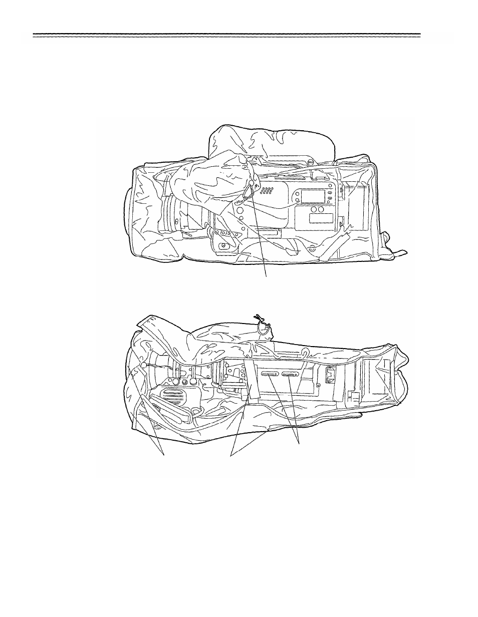 Attaching the rain cover | Panasonic AJ-D700P User Manual | Page 45 / 136