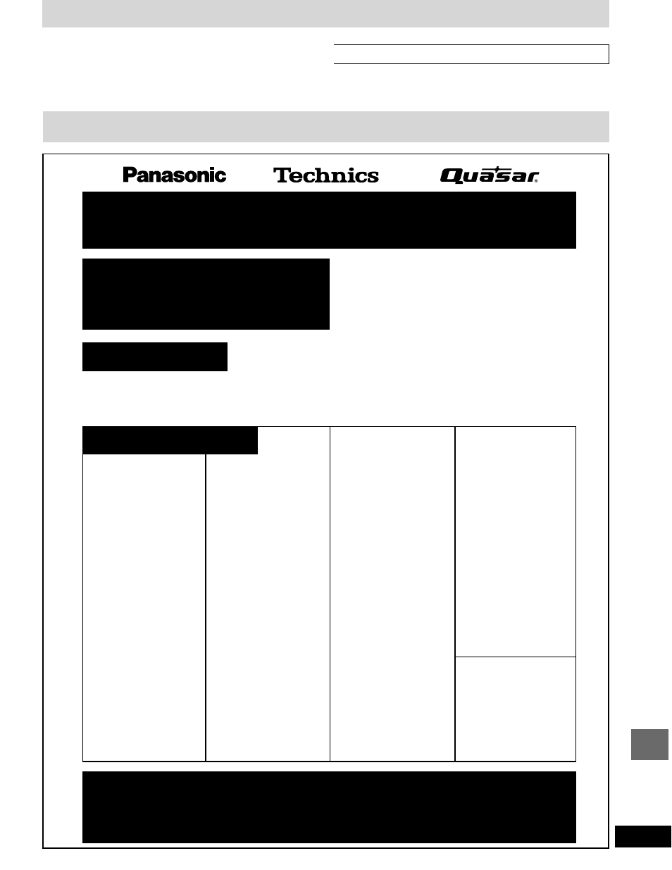 Product service, Servicenter list (us) | Panasonic SC-AK58 User Manual | Page 39 / 40