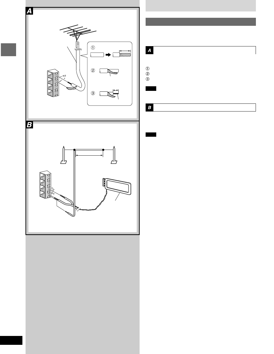 Connections, Optional antenna connections | Panasonic SC-AK58 User Manual | Page 8 / 40