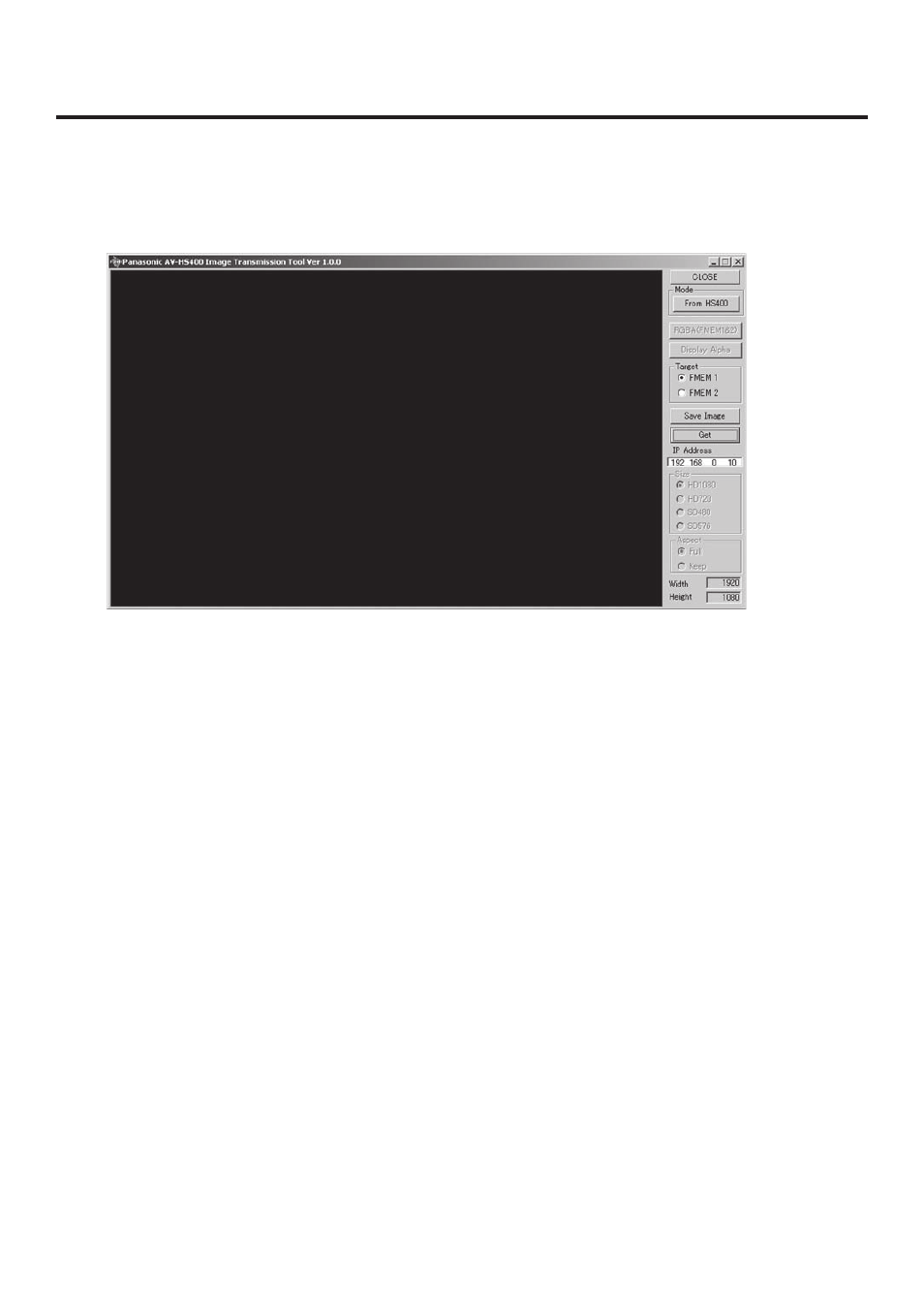 Image transmission functions | Panasonic AV-HS400AN User Manual | Page 107 / 122