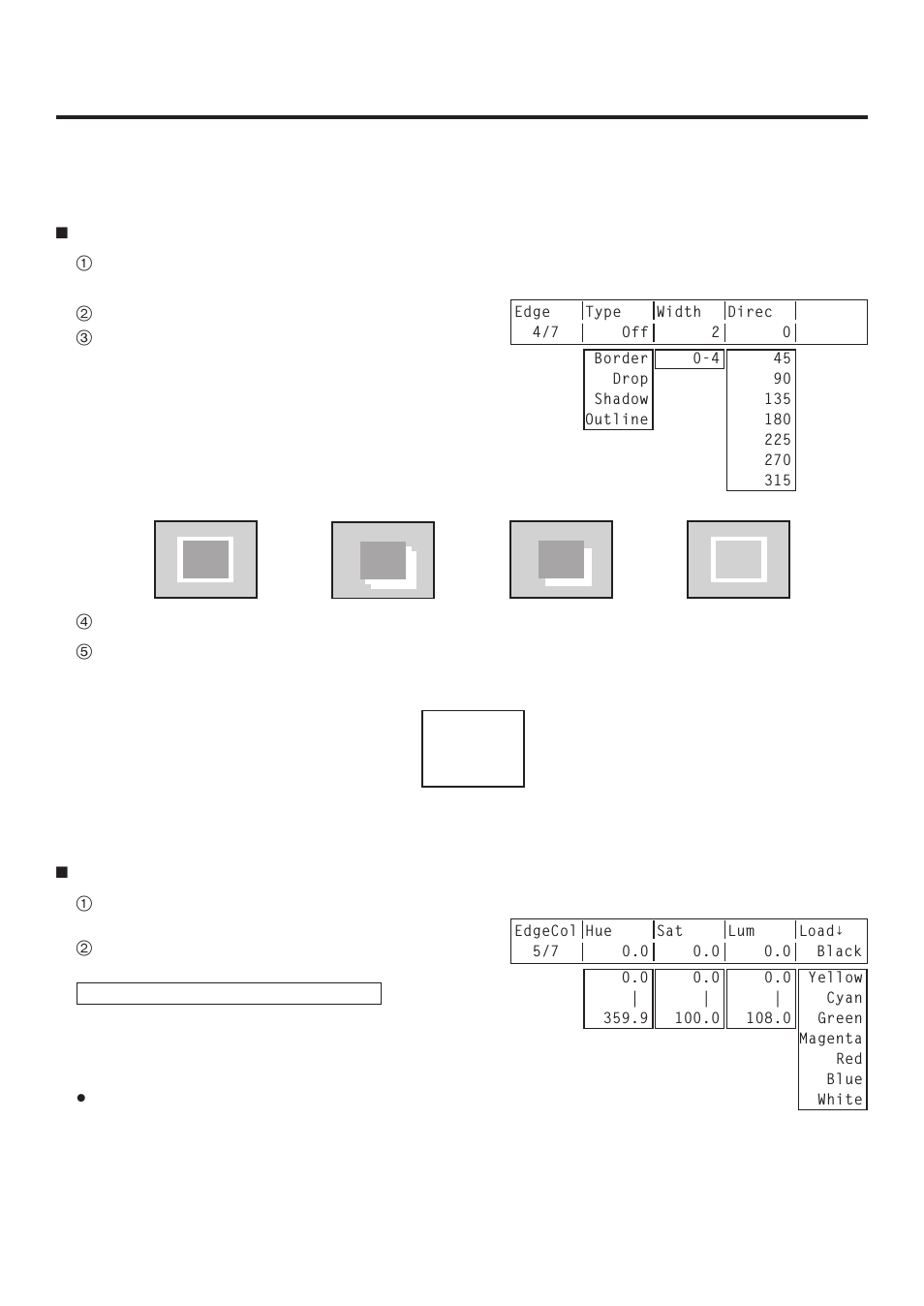Basic operations, 5-6. dsk decorations | Panasonic AV-HS400AN User Manual | Page 46 / 122