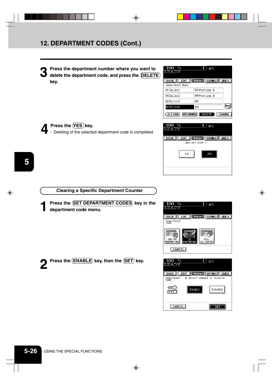 Panasonic DP-6530 User Manual | Page 114 / 172