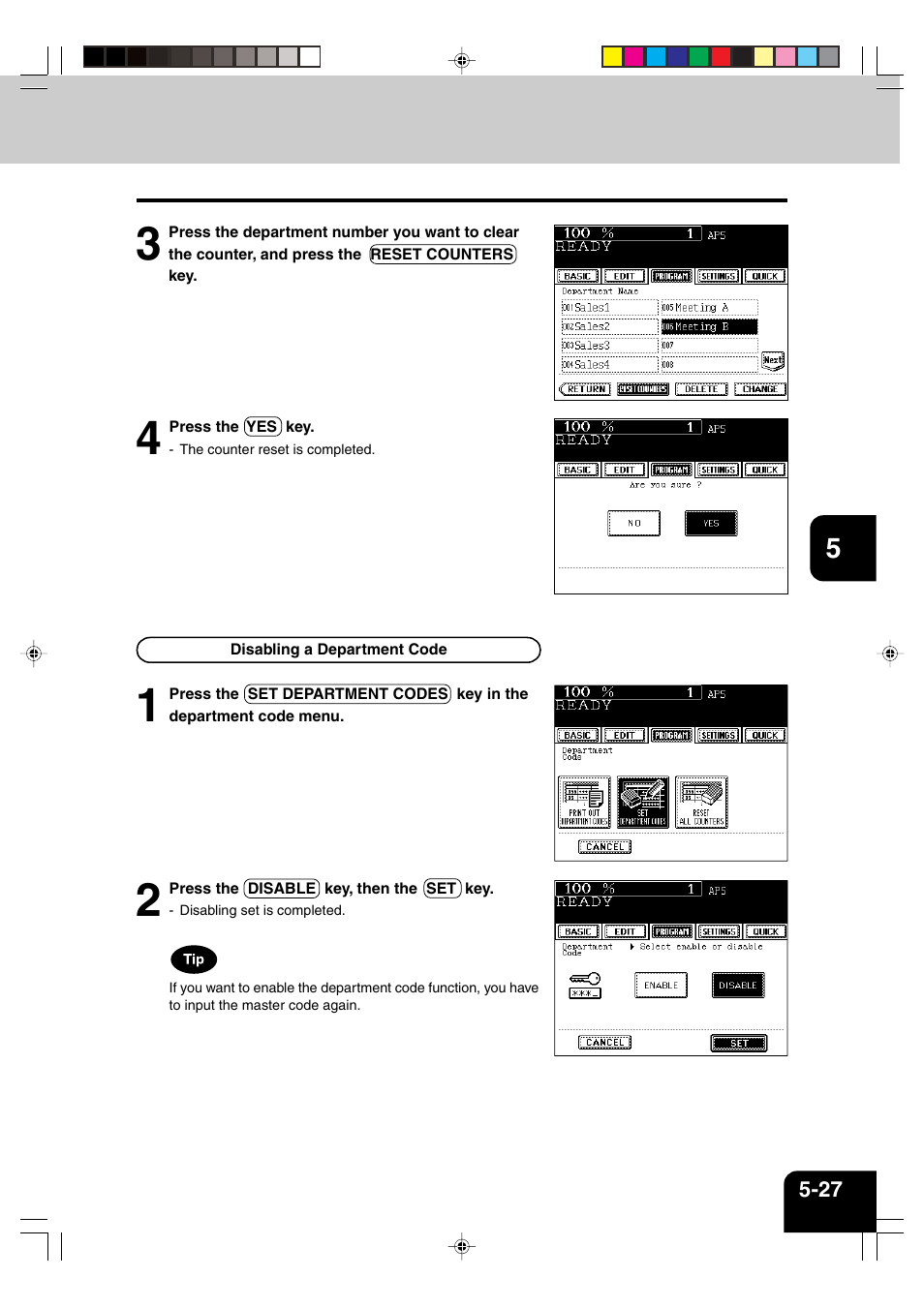 Panasonic DP-6530 User Manual | Page 115 / 172