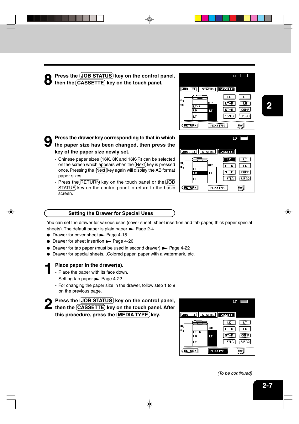 Panasonic DP-6530 User Manual | Page 31 / 172
