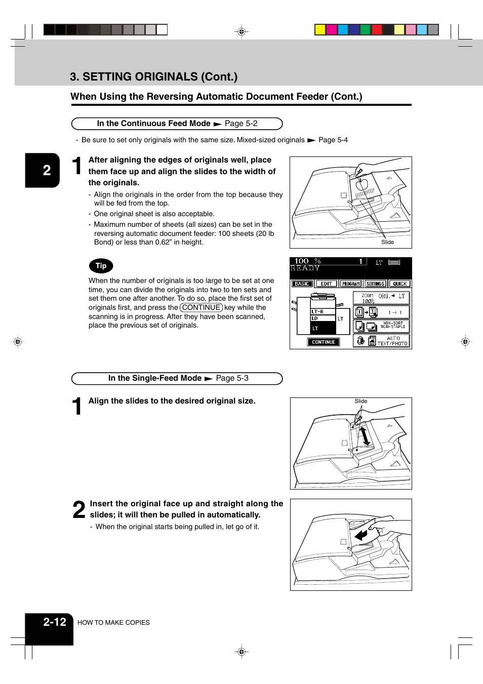 Panasonic DP-6530 User Manual | Page 36 / 172