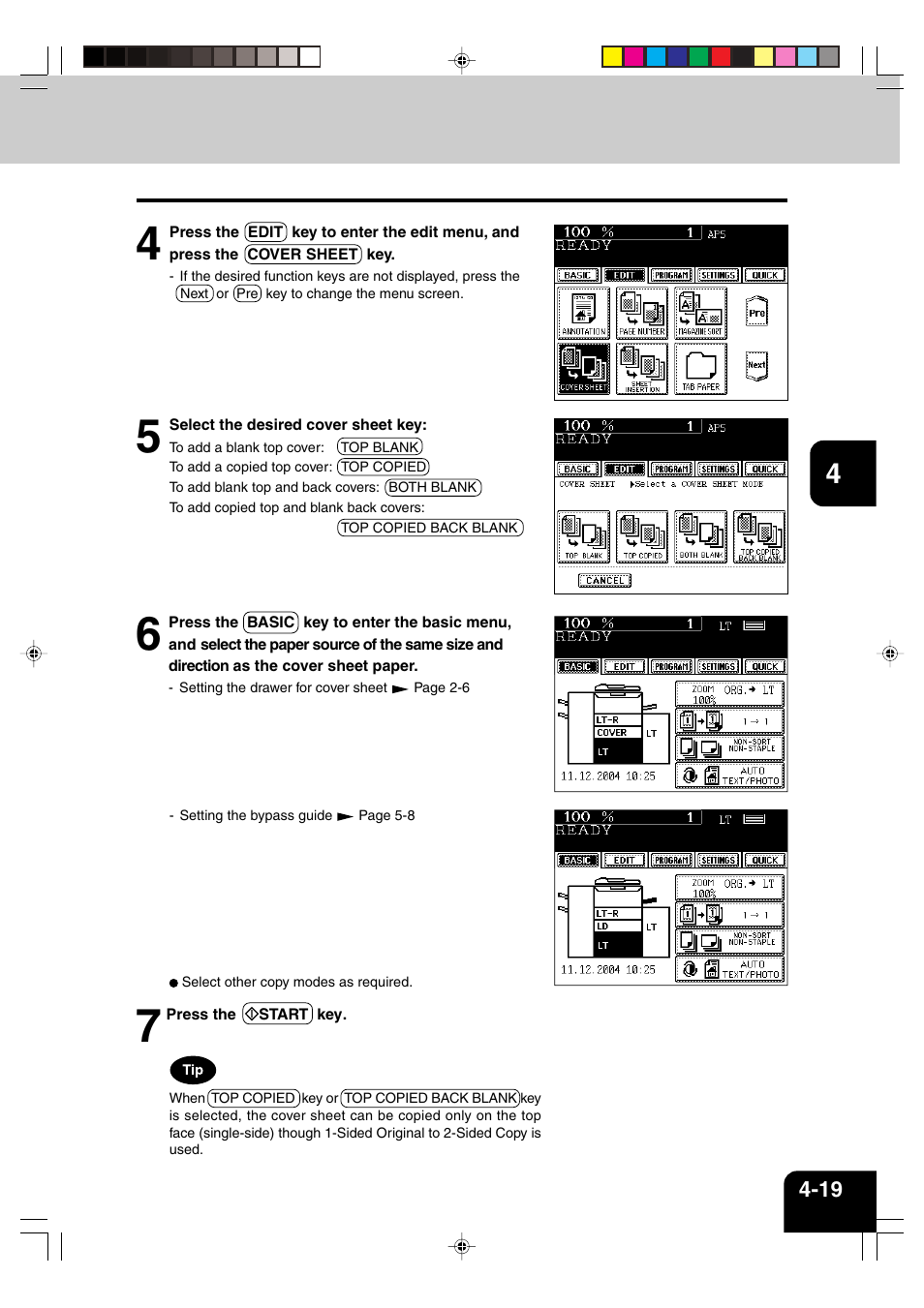 Panasonic DP-6530 User Manual | Page 75 / 172