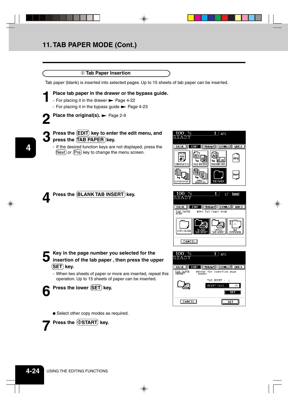 Panasonic DP-6530 User Manual | Page 80 / 172