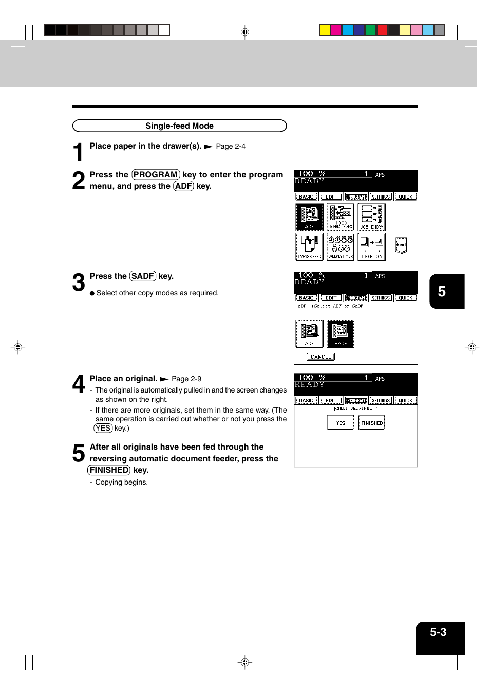 Panasonic DP-6530 User Manual | Page 91 / 172