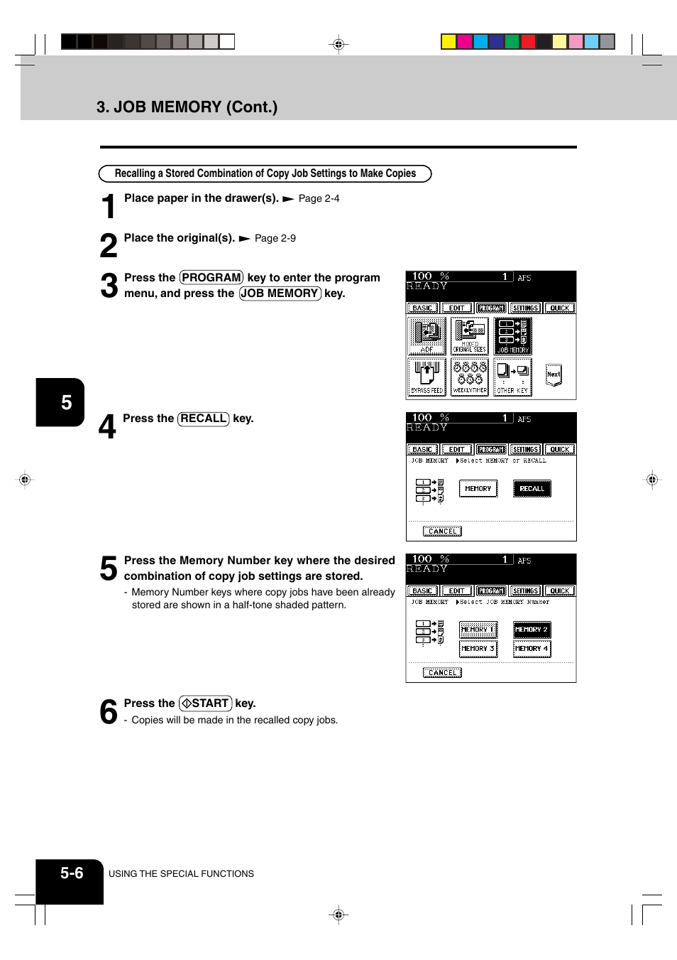 Panasonic DP-6530 User Manual | Page 94 / 172