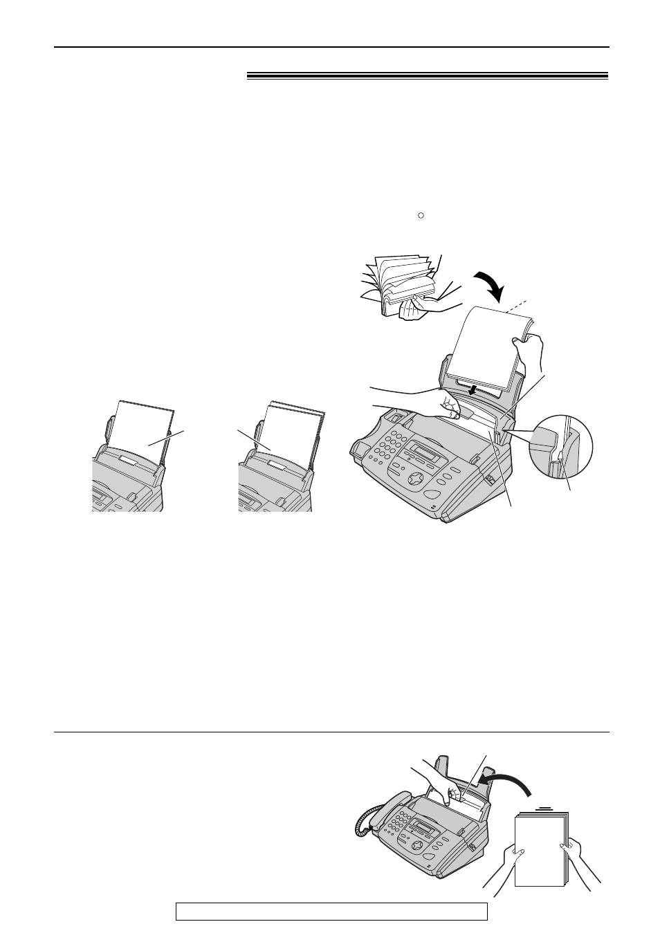 Setup, Recording paper | Panasonic KX-FP155 User Manual | Page 13 / 88