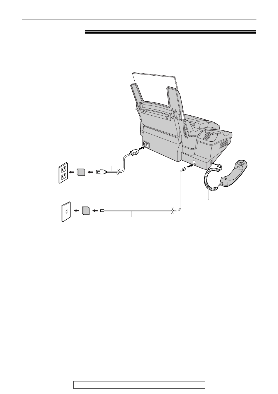 Setup, Connections | Panasonic KX-FP155 User Manual | Page 14 / 88