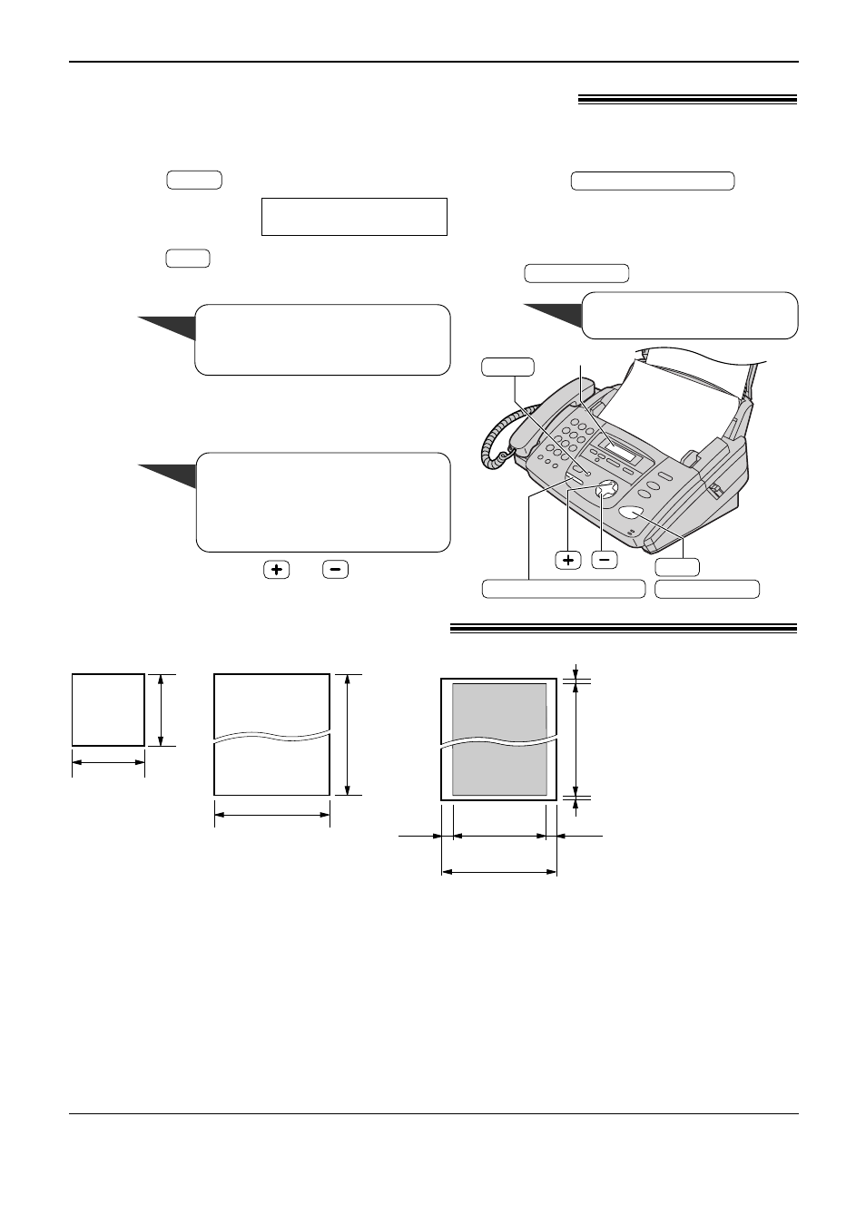 Sending faxes, Documents you can send, Sending a fax with the voice guide | Panasonic KX-FP155 User Manual | Page 30 / 88