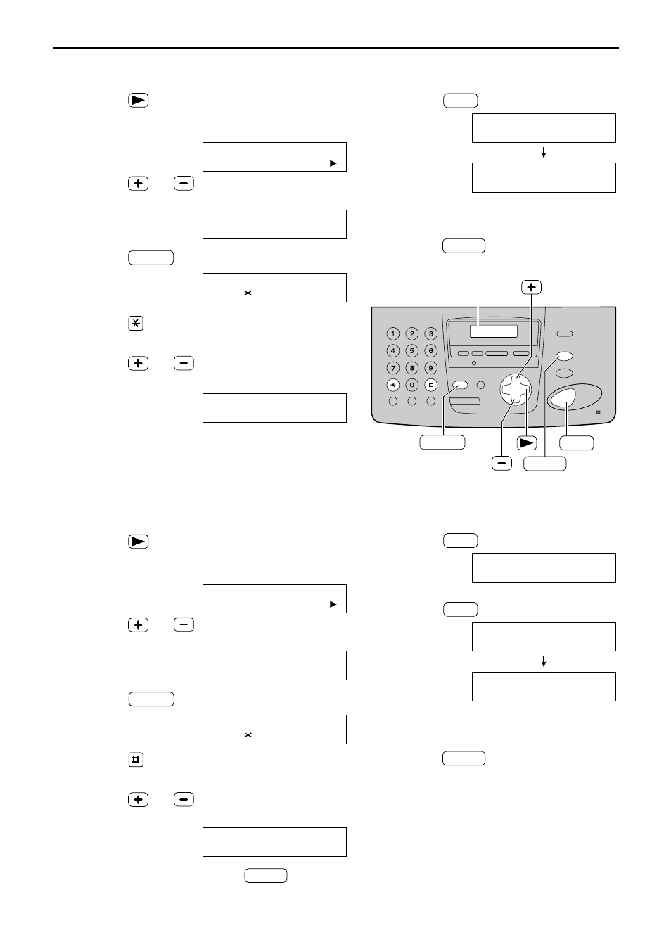 Sending faxes, Erasing a stored station, Adding a new station | Panasonic KX-FP155 User Manual | Page 34 / 88