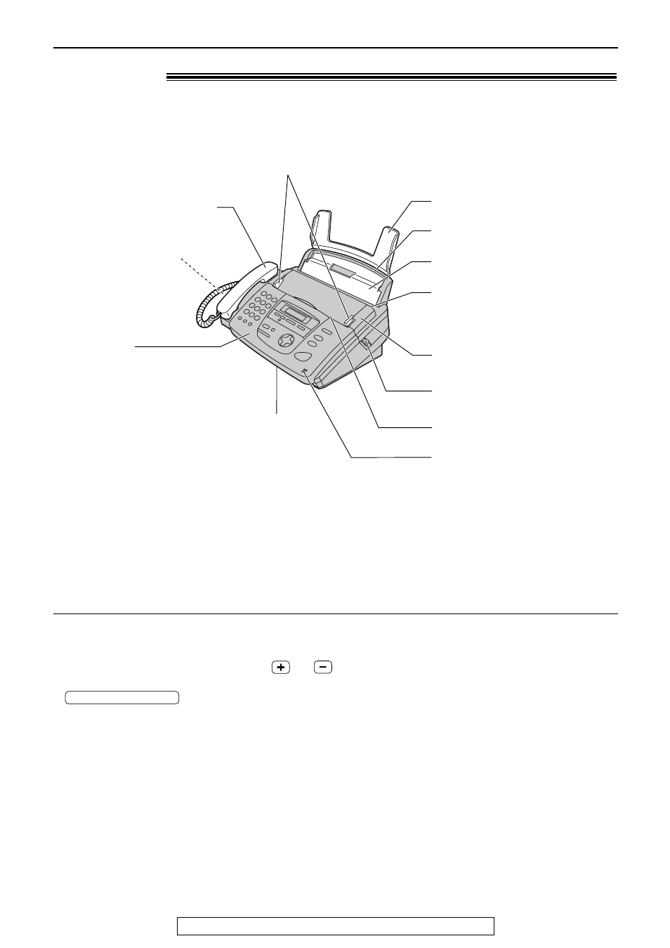 Finding the controls, Overview | Panasonic KX-FP155 User Manual | Page 8 / 88