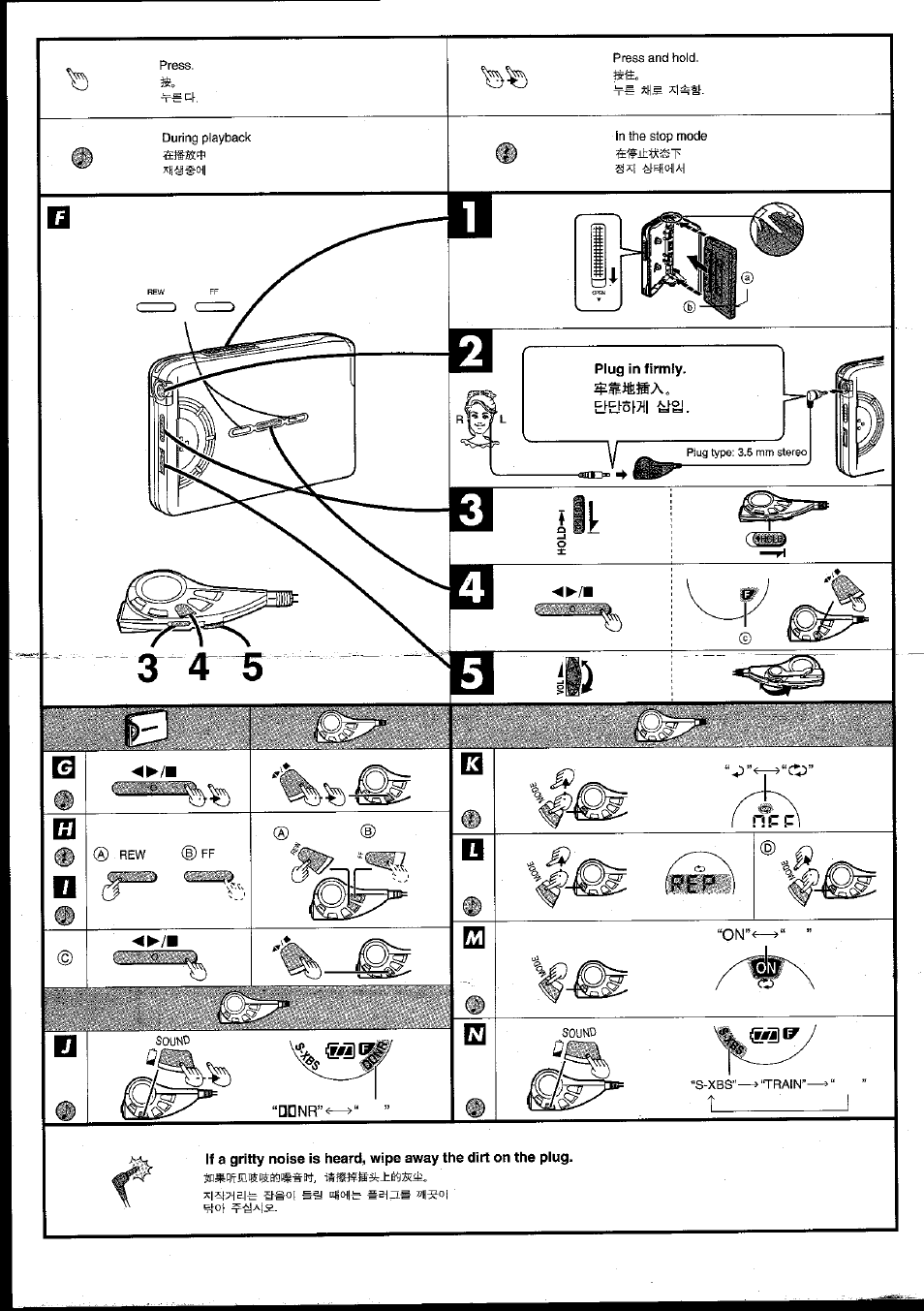 Panasonic RQ-SX72 User Manual | Page 3 / 4