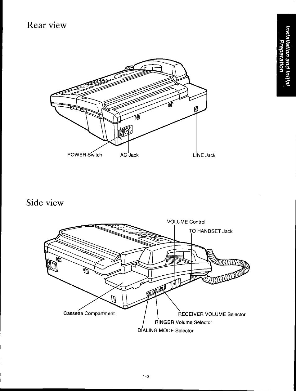 Panasonic KXF150 User Manual | Page 11 / 132