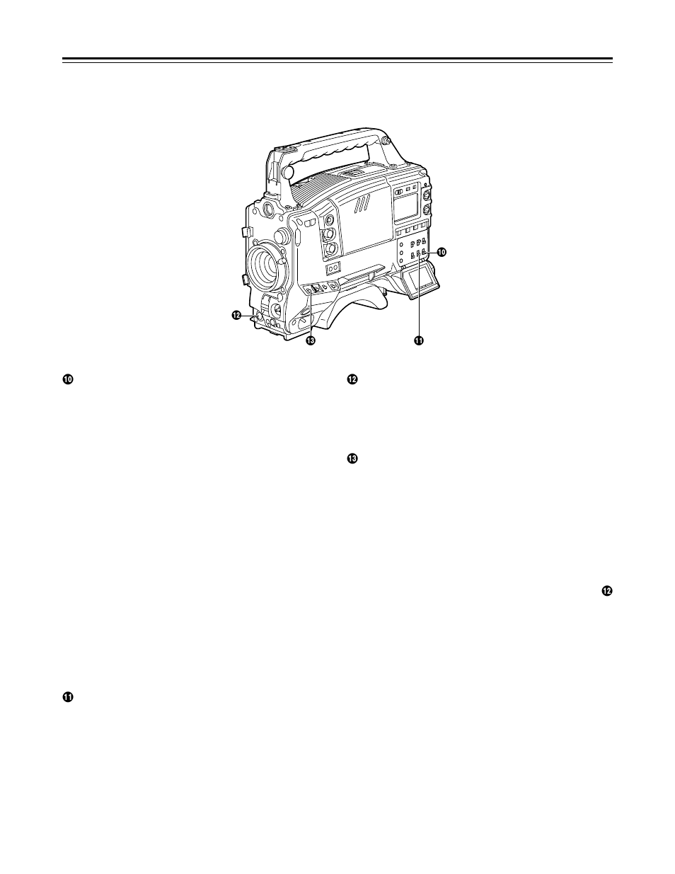 Parts and their functions | Panasonic AJ-HDC27V User Manual | Page 16 / 118