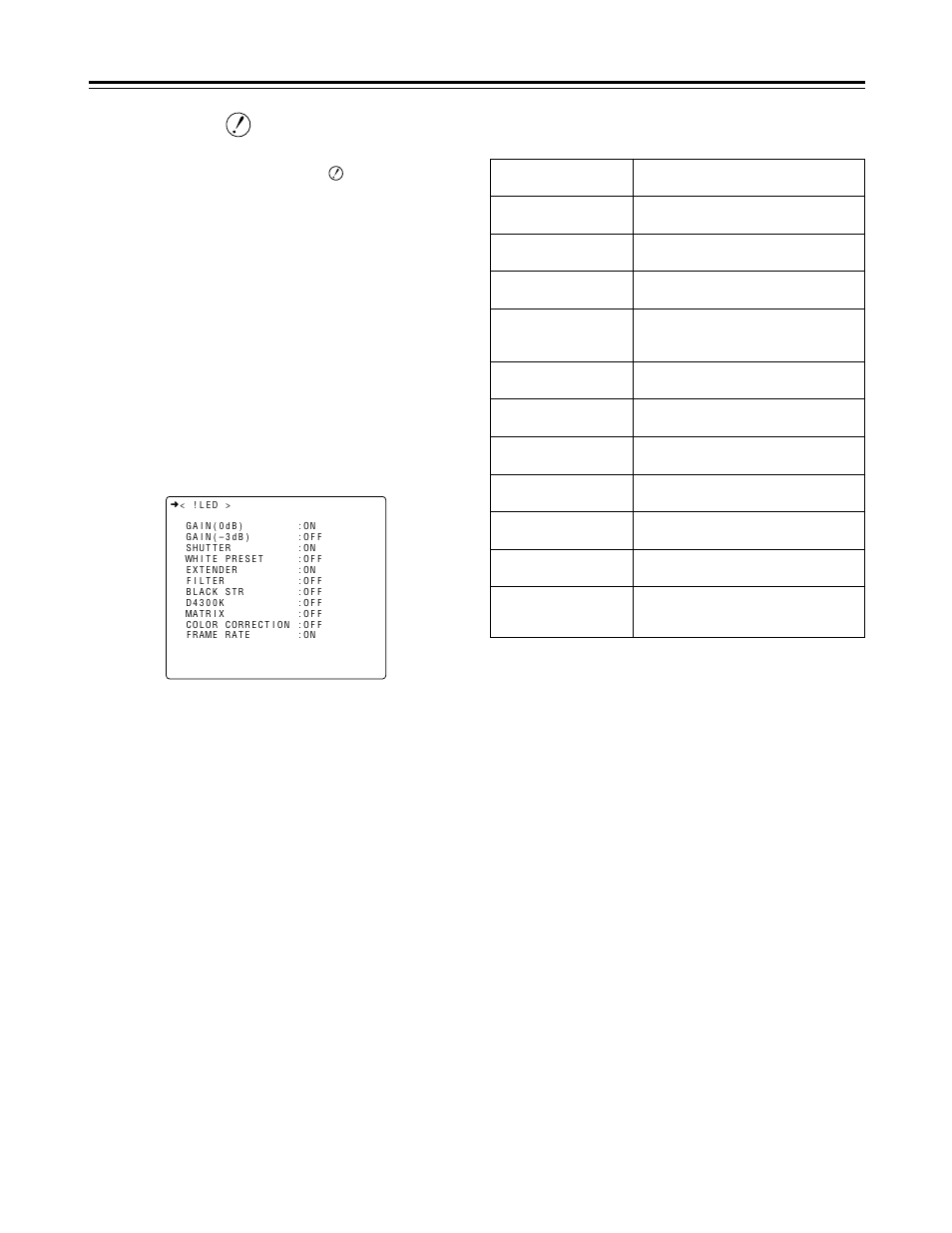 Viewfinder lamp displays, Setting the lamp displays | Panasonic AJ-HDC27V User Manual | Page 39 / 118