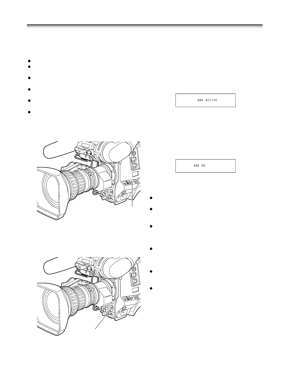 Adjusting the white balance and black balance, Adjusting the black balance | Panasonic AJ-HDC27V User Manual | Page 51 / 118