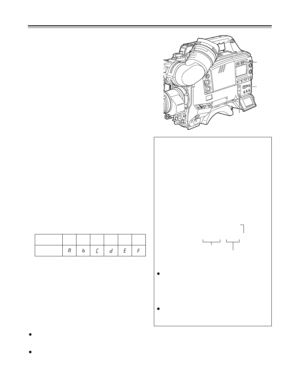 Setting the time data, Setting the user’s bit | Panasonic AJ-HDC27V User Manual | Page 57 / 118