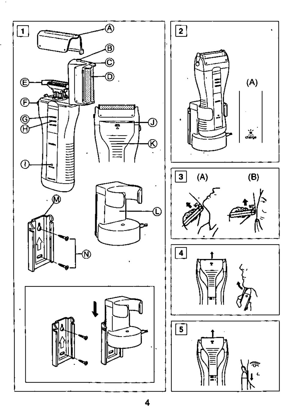 Panasonic ES726 User Manual | Page 4 / 22