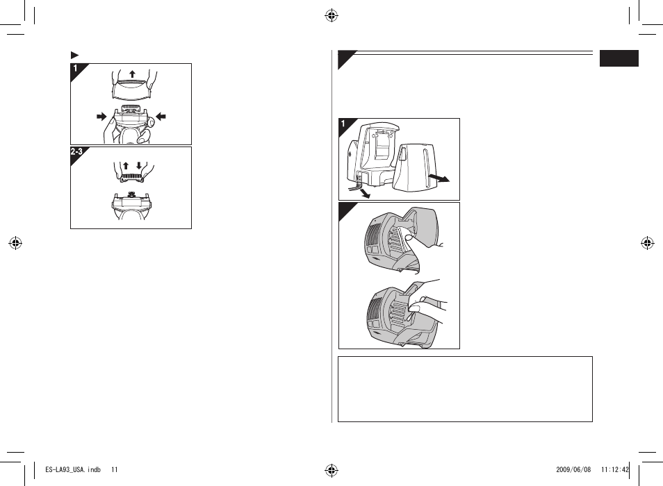 Panasonic ESLA93 User Manual | Page 11 / 36