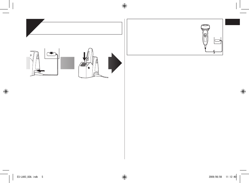 Panasonic ESLA93 User Manual | Page 5 / 36