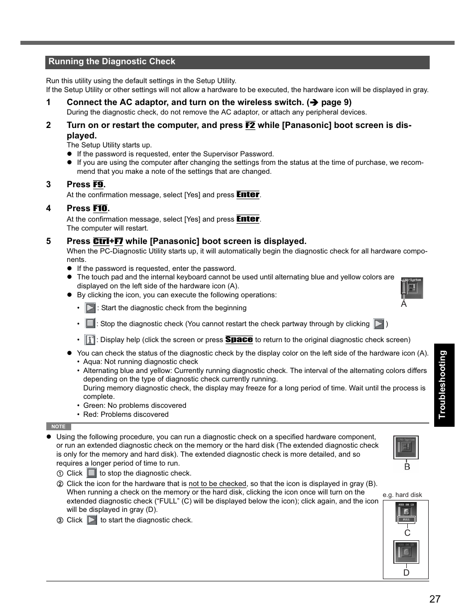 Panasonic CF-74 User Manual | Page 27 / 40