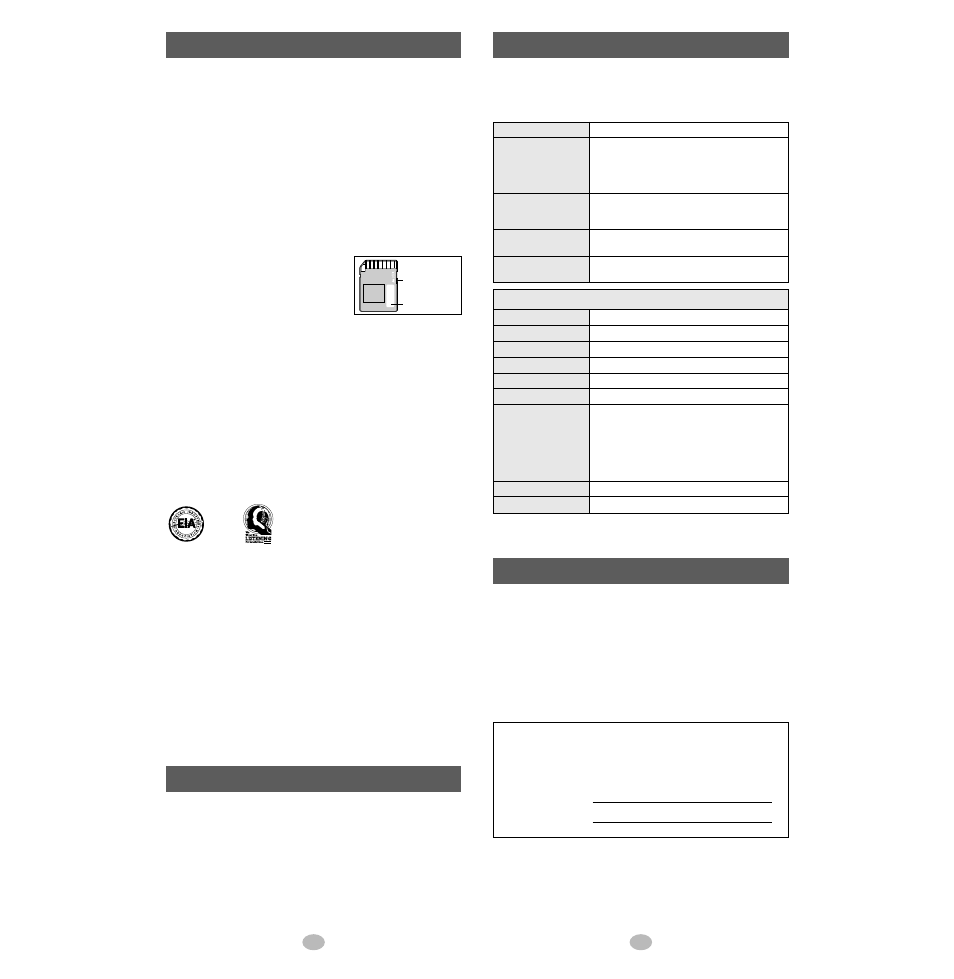 Care and use, Troubleshooting guide, Maintenance | Care and use maintenance, Product service | Panasonic SV-SD05 User Manual | Page 5 / 8