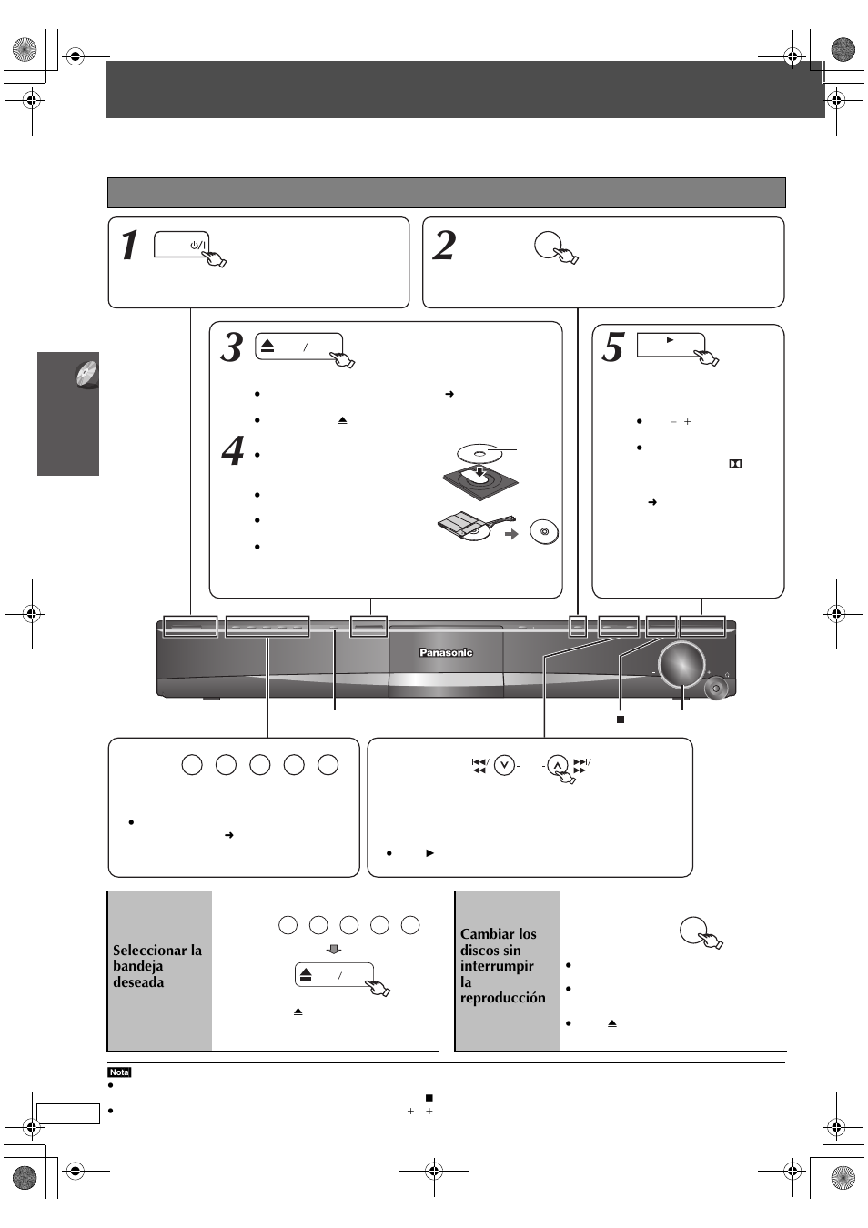 Reproducción básica | Panasonic SC-PT665 User Manual | Page 50 / 72