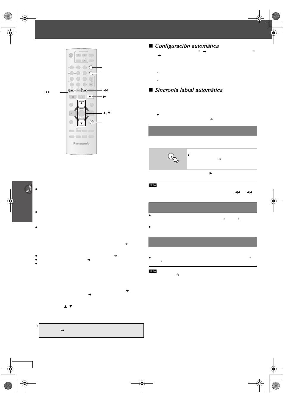 Hdavi control, Configuración automática, Sincronía labial automática | Reproducción con un solo botón, Cambio automático de entrada apagado vinculado, Uso de viera link, Hd a vi cont ro l | Panasonic SC-PT665 User Manual | Page 60 / 72