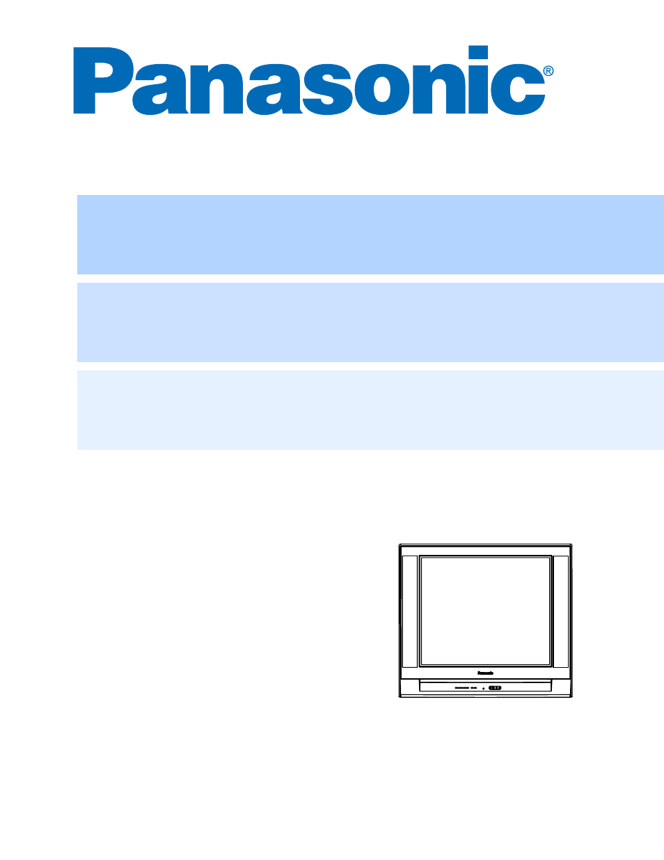 Panasonic CT-27E13-1 User Manual | 64 pages