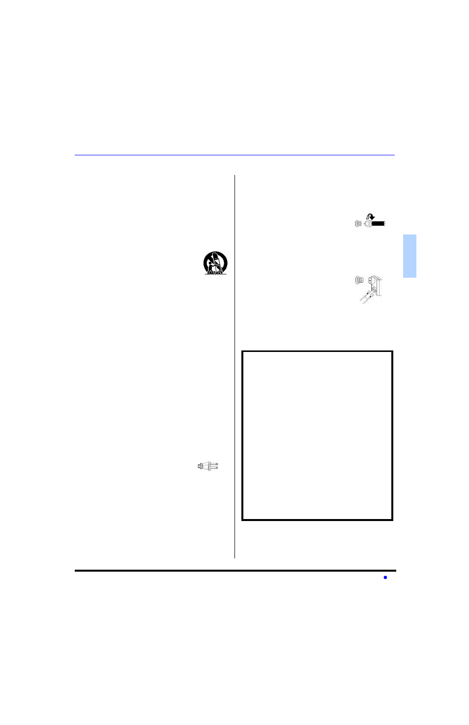 Installation, Television location, Optional cable connections | Ac power supply cord, Cable / antenna connection | Panasonic CT-27E13-1 User Manual | Page 5 / 64