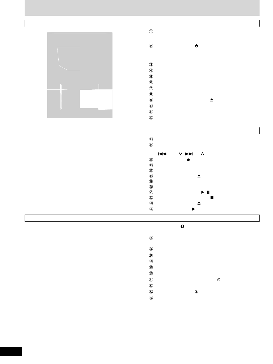 Front panel controls | Panasonic SC-AK310 User Manual | Page 6 / 16