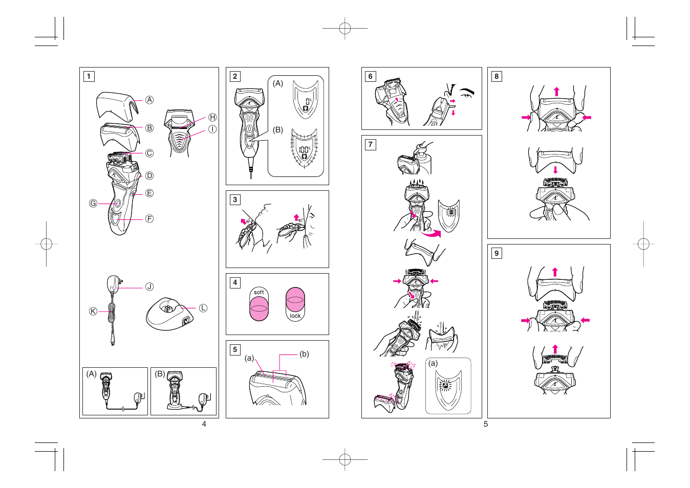 Panasonic ES8163 User Manual | Page 3 / 10