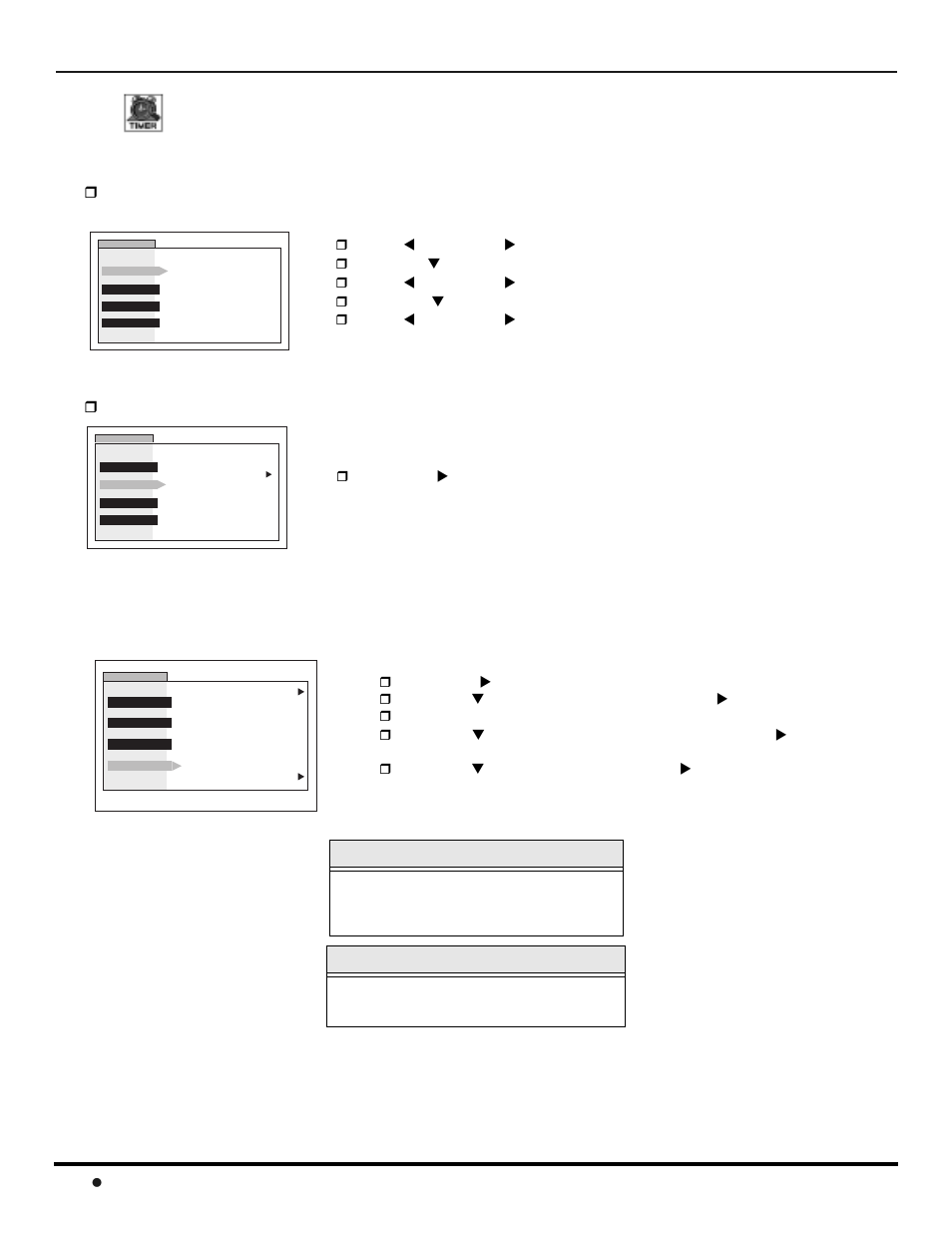 Timer | Panasonic CT 32HL42 User Manual | Page 36 / 112