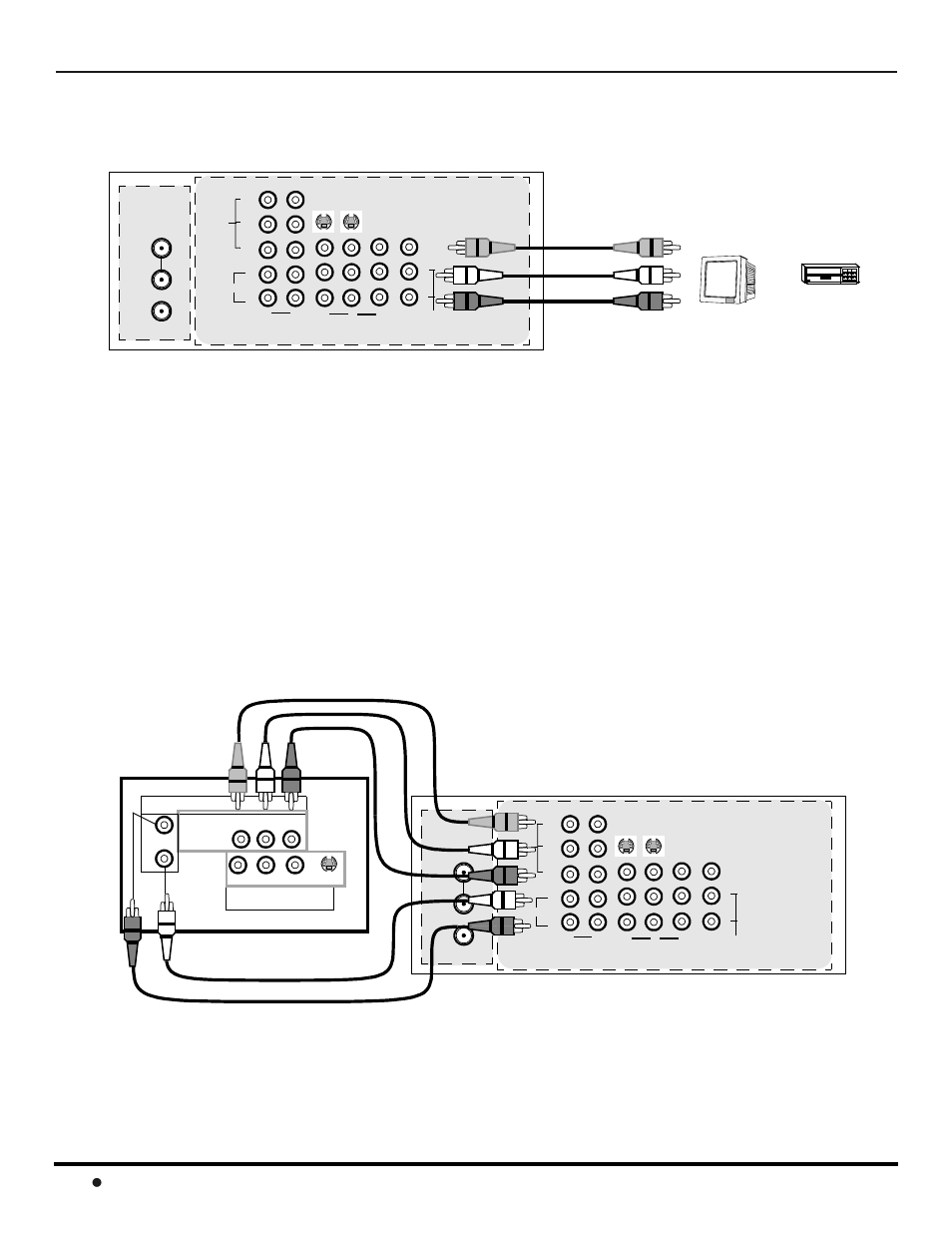 Conexion de salida del programa (prog. out), Conexion del decodificador de television digital, Conexión de salida del programa (prog. out) | 10 l, Onexiones, Quipo, Pcional, Procedimiento | Panasonic CT 32HL42 User Manual | Page 68 / 112