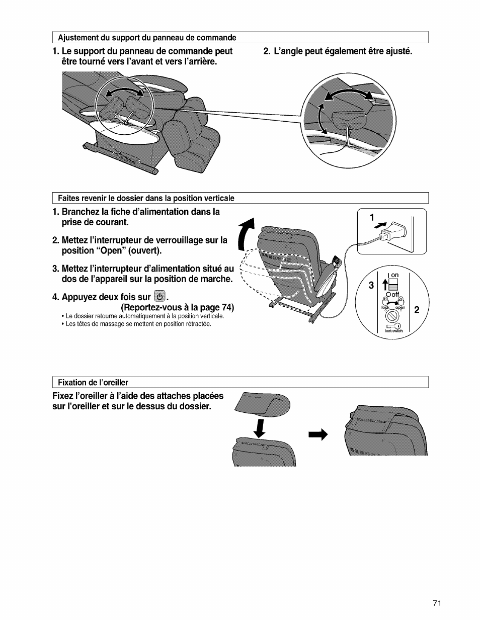 Panasonic EP3203 User Manual | Page 73 / 98