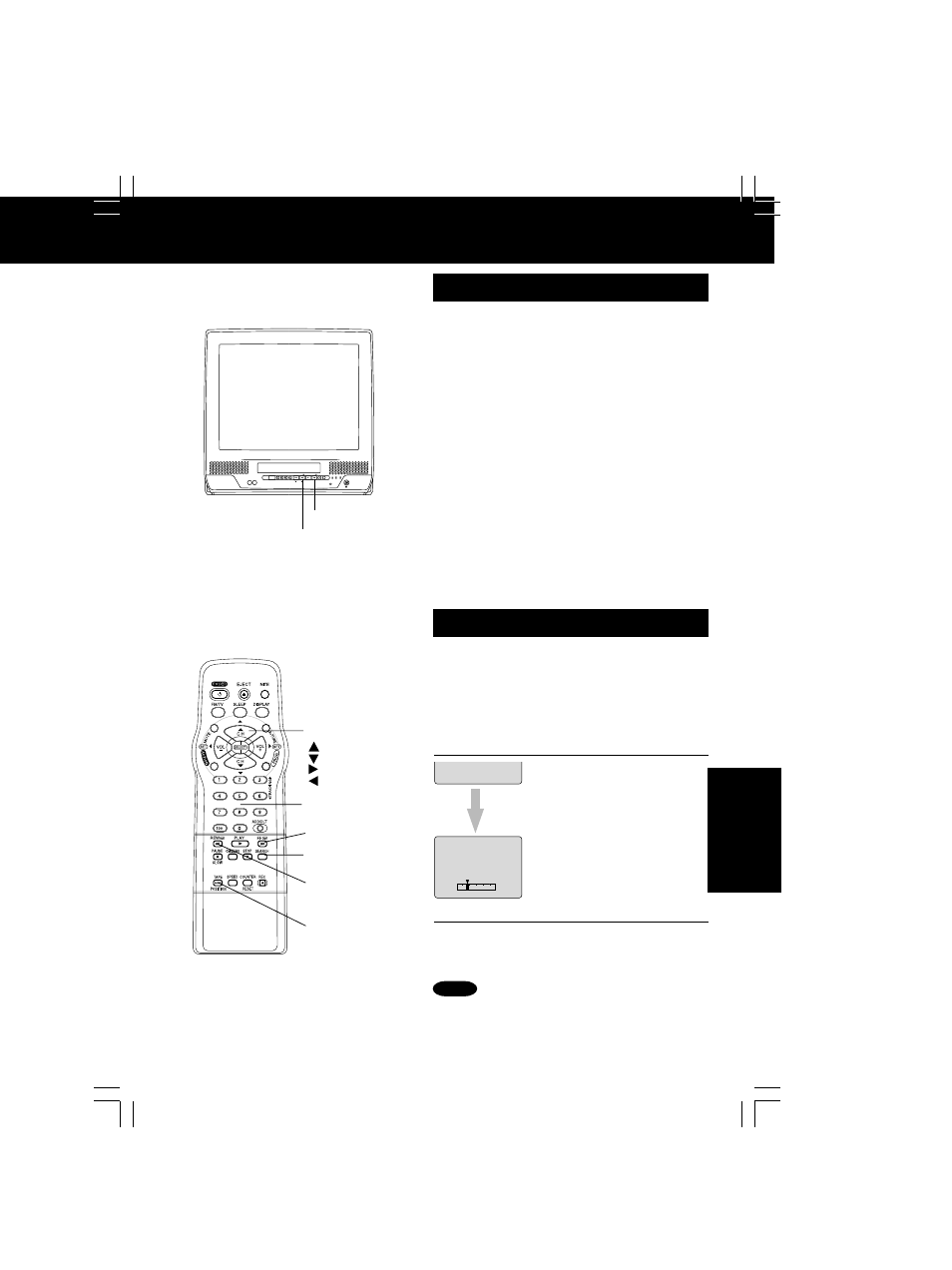 Auto operation functions tape position display | Panasonic PV-C2033WA User Manual | Page 25 / 40