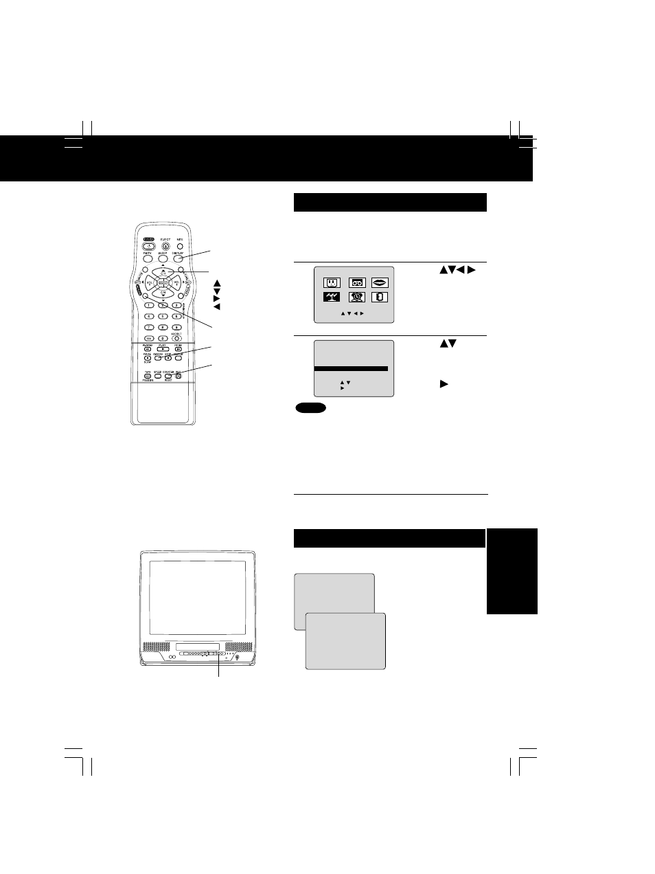 Special vcr features, Vcr lock, Weak signal display on/off | Panasonic PV-C2033WA User Manual | Page 27 / 40