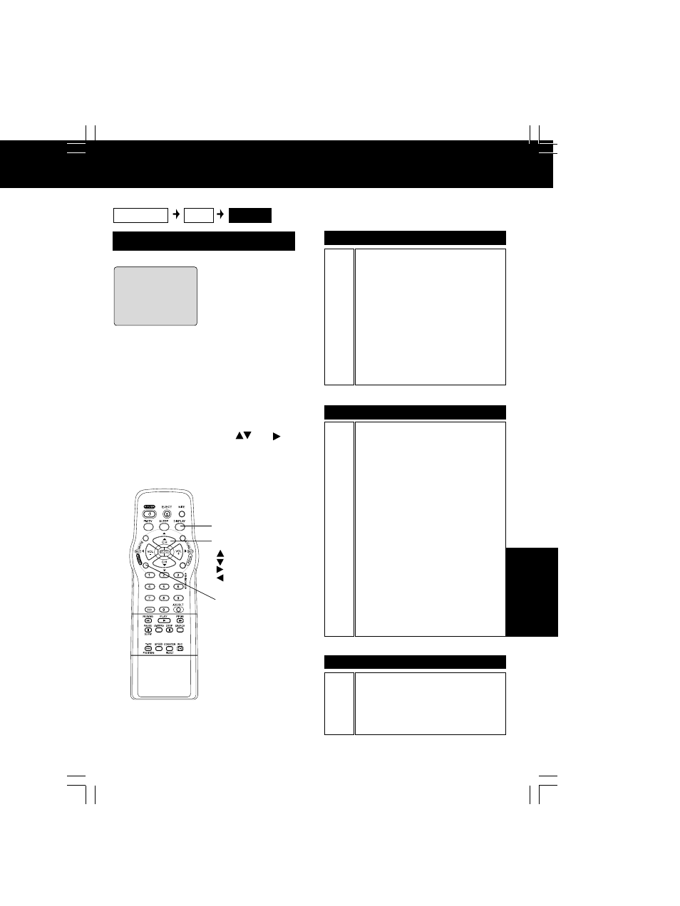 Blocking message | Panasonic PV-C2033WA User Manual | Page 31 / 40