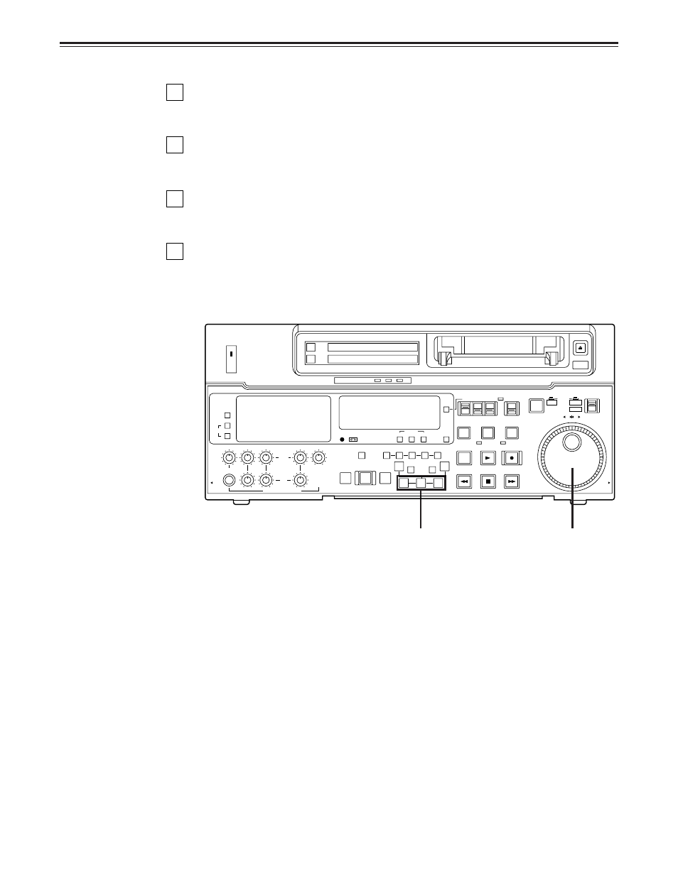 Entering the edit points, Automatic editing, Deck to deck) | Panasonic AJ-D850A User Manual | Page 34 / 104