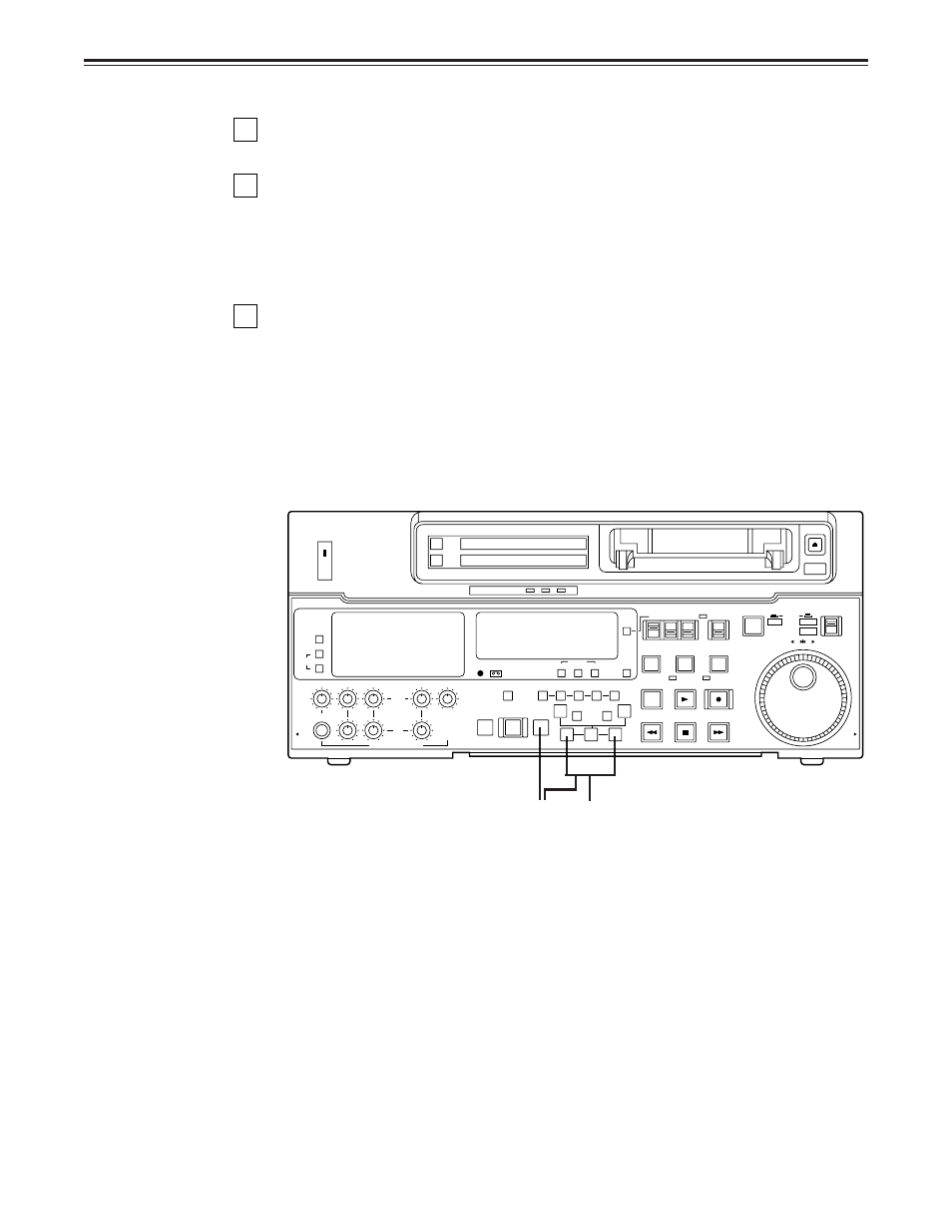 Checking the edit points, 35 – checking the edit points | Panasonic AJ-D850A User Manual | Page 35 / 104