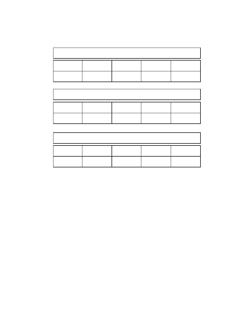 Feature chart, Tableau des caracteristiques, Diagrama de caracteristicas | Panasonic MC-V7319 User Manual | Page 11 / 52