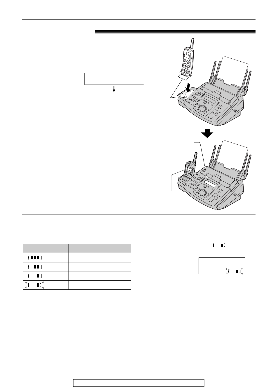 Setup (handset), Battery charge ) | Panasonic KX-FPG176 User Manual | Page 20 / 100